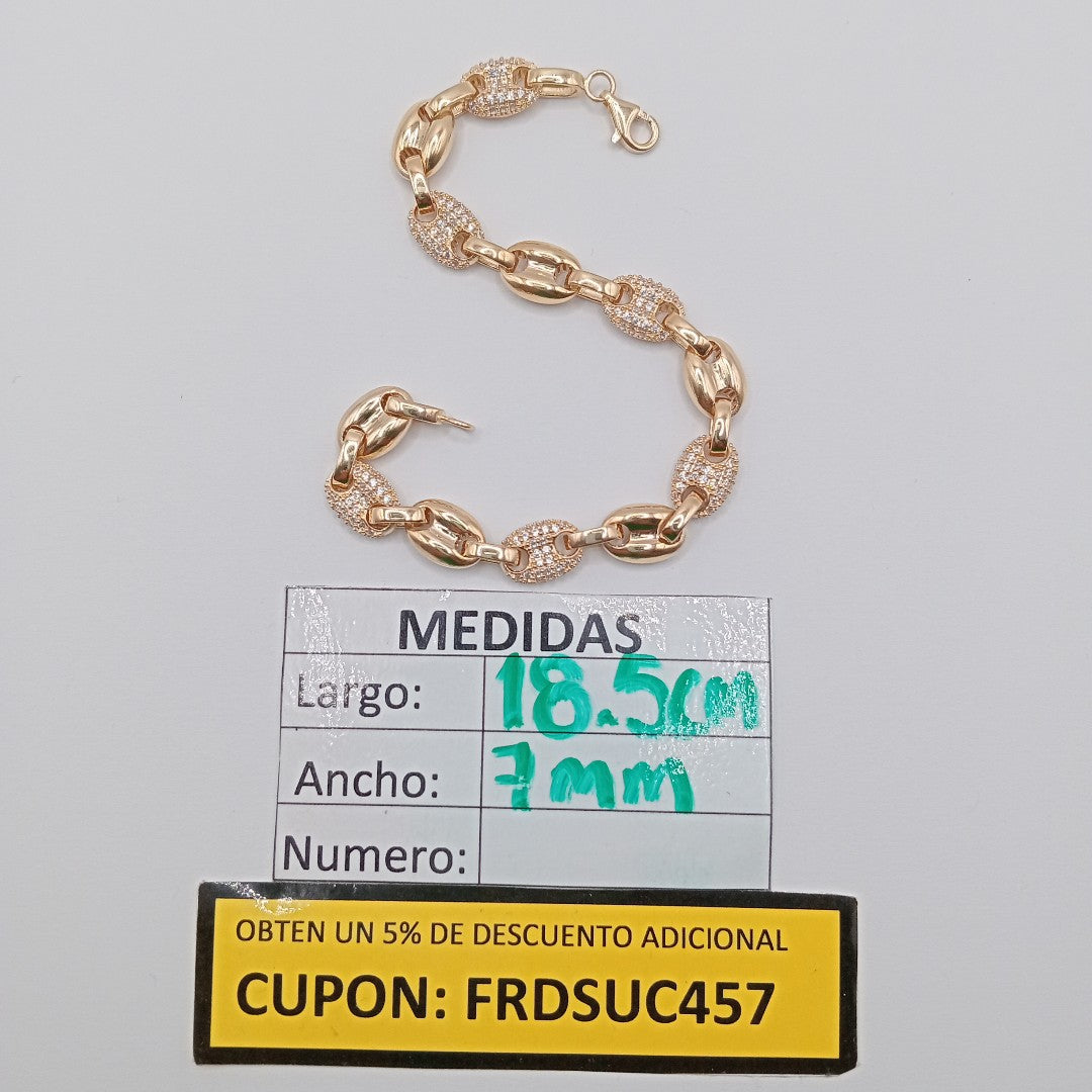 PULSERAS DAMA ORO 14K 11.3 (NUEVO)