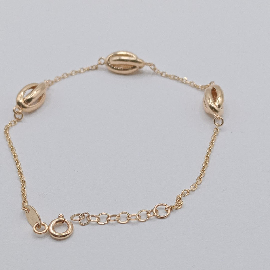 PULSERAS DAMA ORO 14K 3 (NUEVO)
