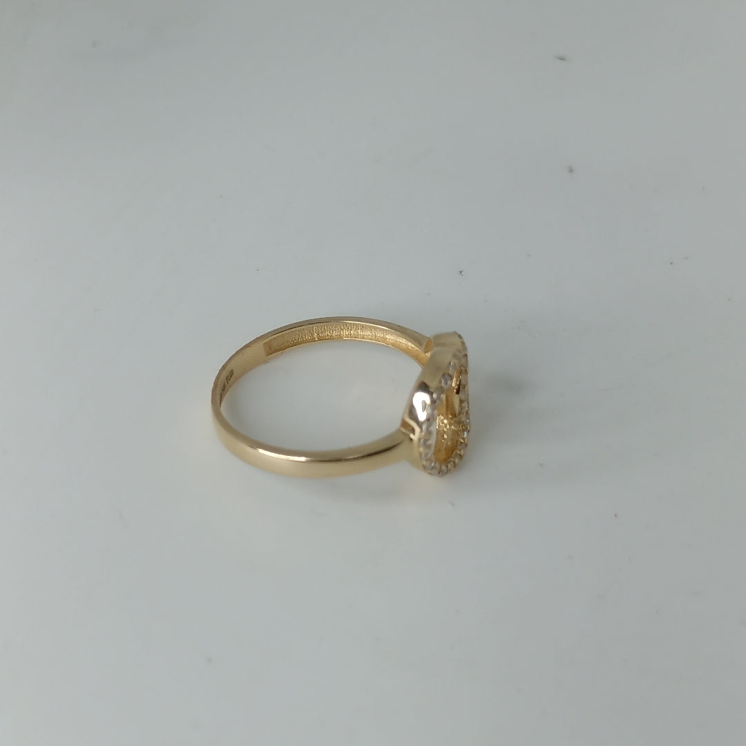 ANILLOS DAMA ORO 14K 2 (NUEVO)