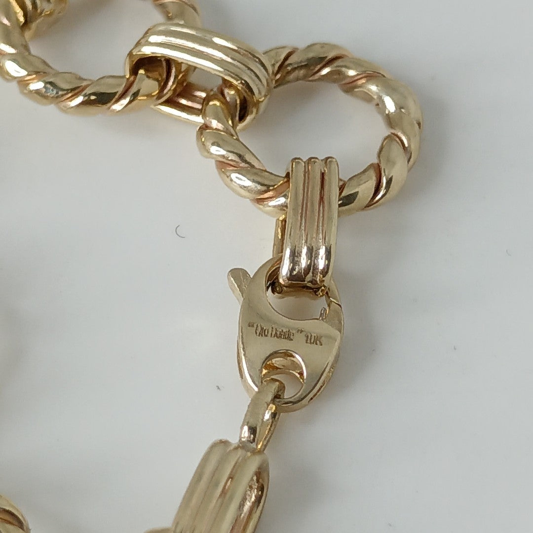 PULSERAS DAMA ORO 10K 13.5 (NUEVO)