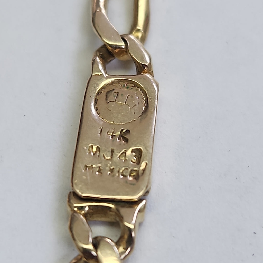 ESCLAVA ORO 14 K 18.1 GRMS (SEMINUEVO)
