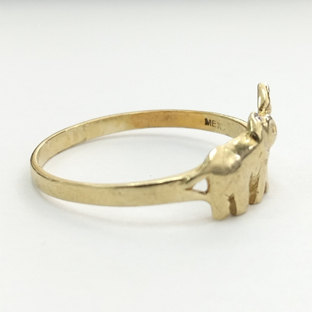 K1 1,40 GRMS 14 K ESPECIFICACIONES COMPLEMENTARIAS ANILLO DE ELEFANTE (SEMINUEVO)