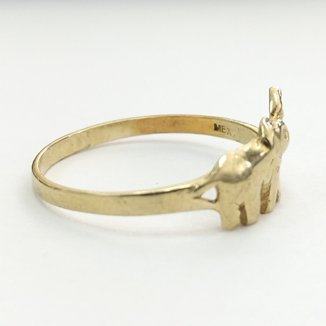 K1 1,40 GRMS 14 K ESPECIFICACIONES COMPLEMENTARIAS ANILLO DE ELEFANTE (SEMINUEVO)