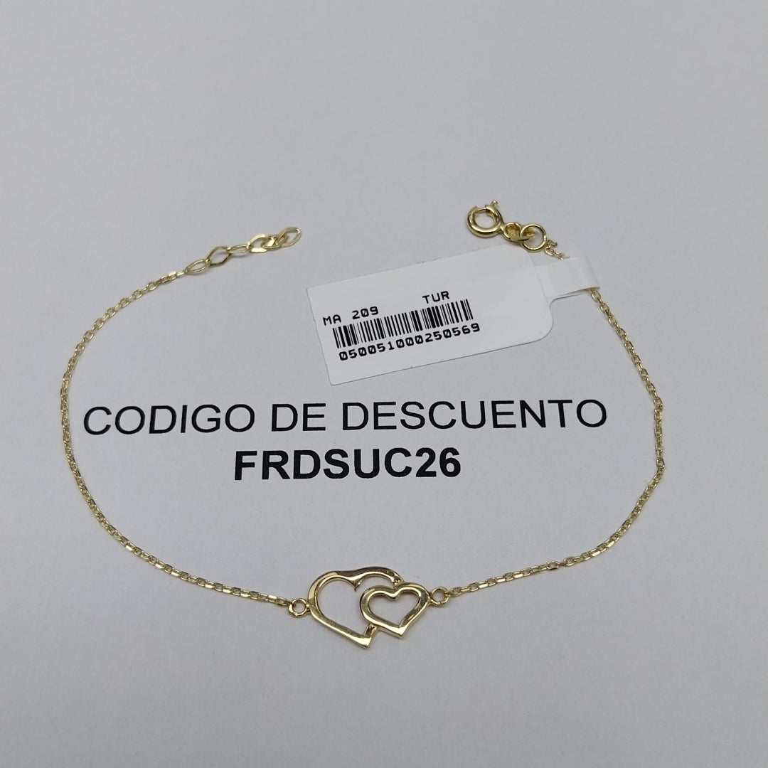 PULSERAS DAMA ORO 14K 1.1 (NUEVO)