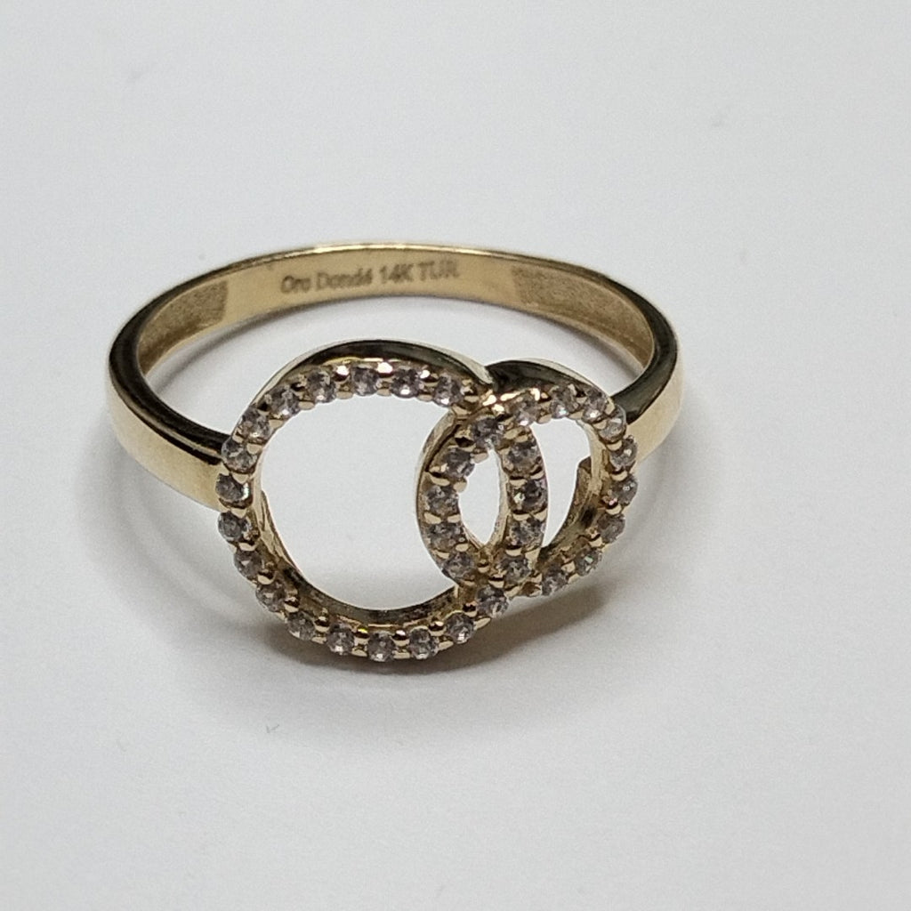 ANILLOS DAMA ORO 14K 1.8 (NUEVO)