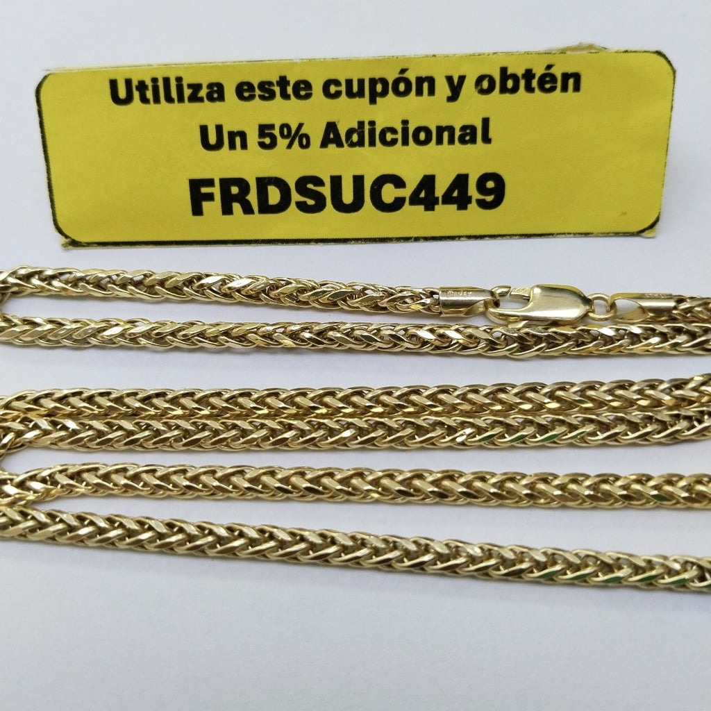 CADENA ORO 14 K 7.9 GRMS (SEMINUEVO)