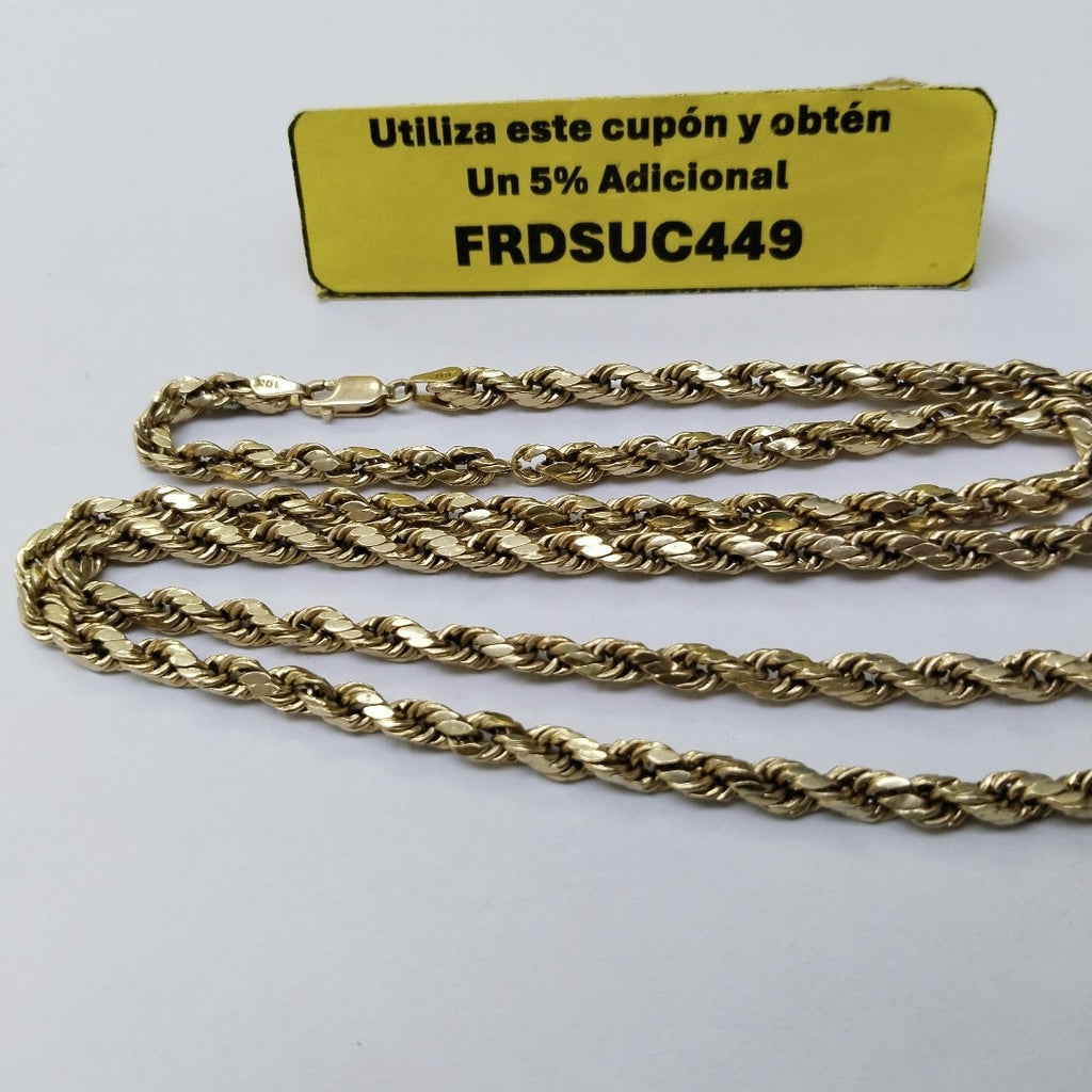 CADENA ORO 10 K 8.1 GRMS (SEMINUEVO)