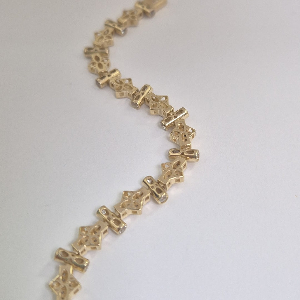 PULSERAS DAMA ORO 10K 9.8 (NUEVO)