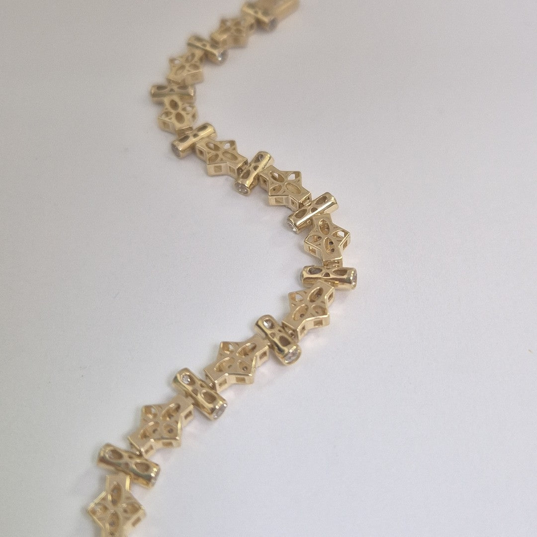 PULSERAS DAMA ORO 10K 9.8 (NUEVO)