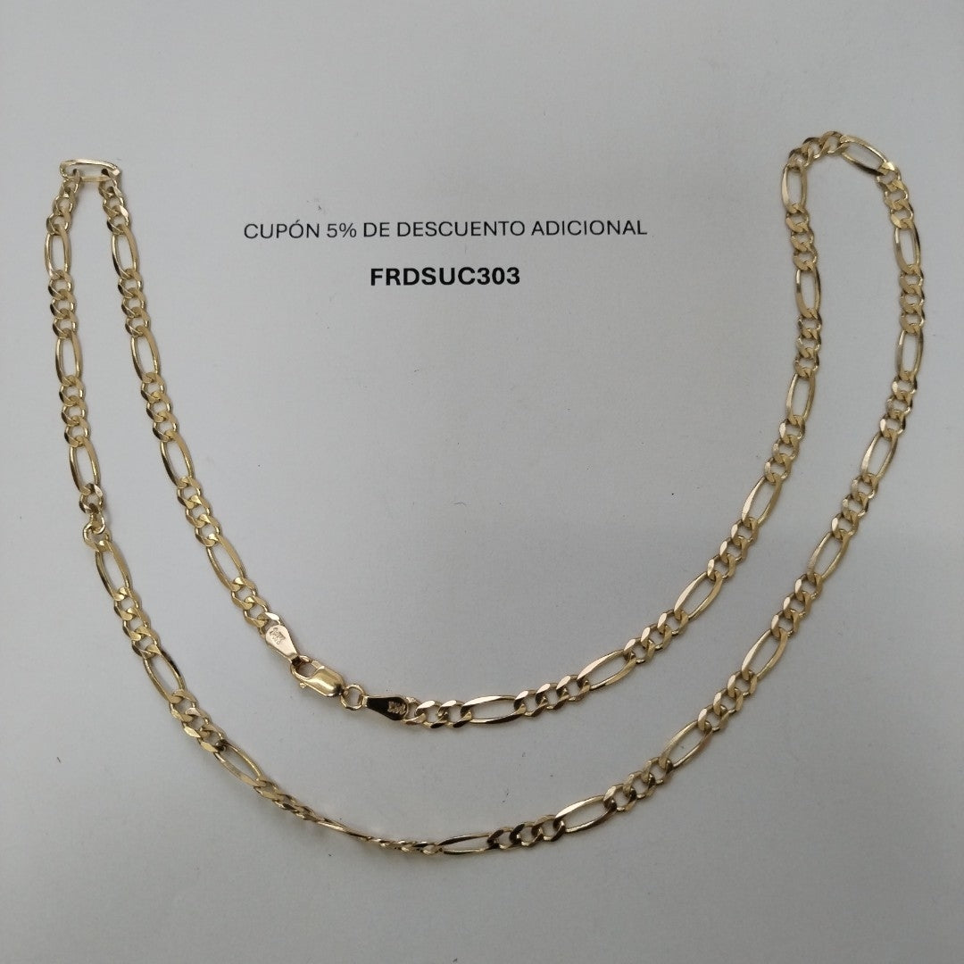 CADENA TEJIDO 3X1 11.9G 55 CM (NUEVO)