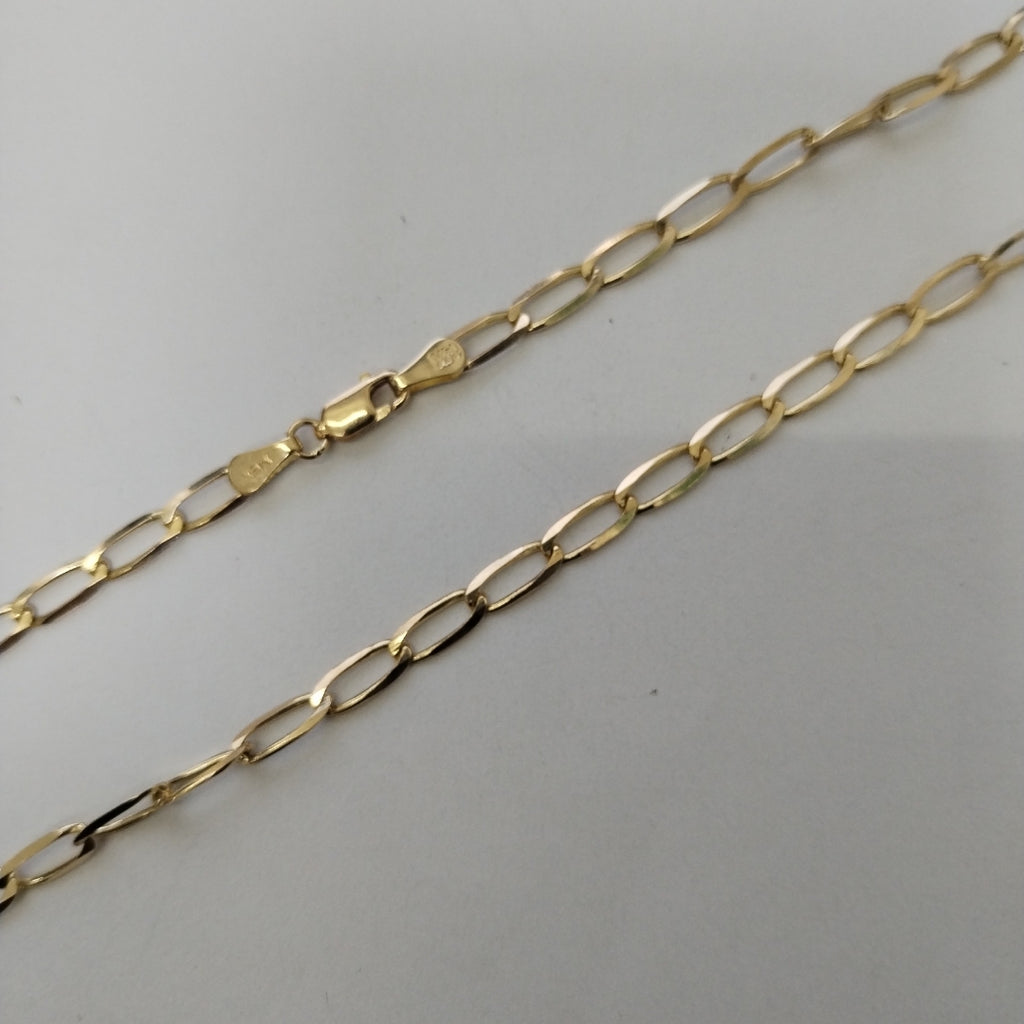 CADENA TEJIDO ESLABONES 11.1G 60 CM (NUEVO)