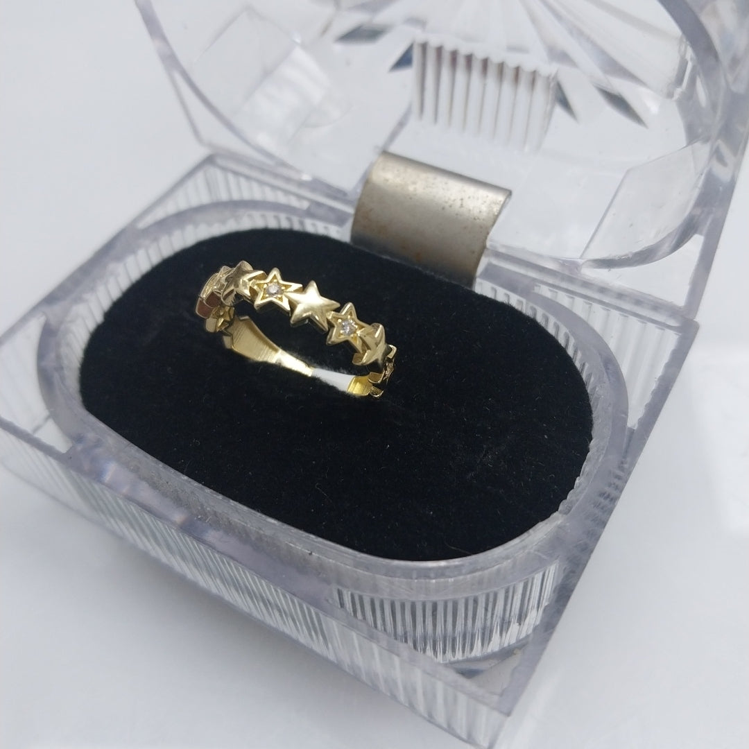 ANILLOS DAMA ORO 14K 2 (NUEVO)