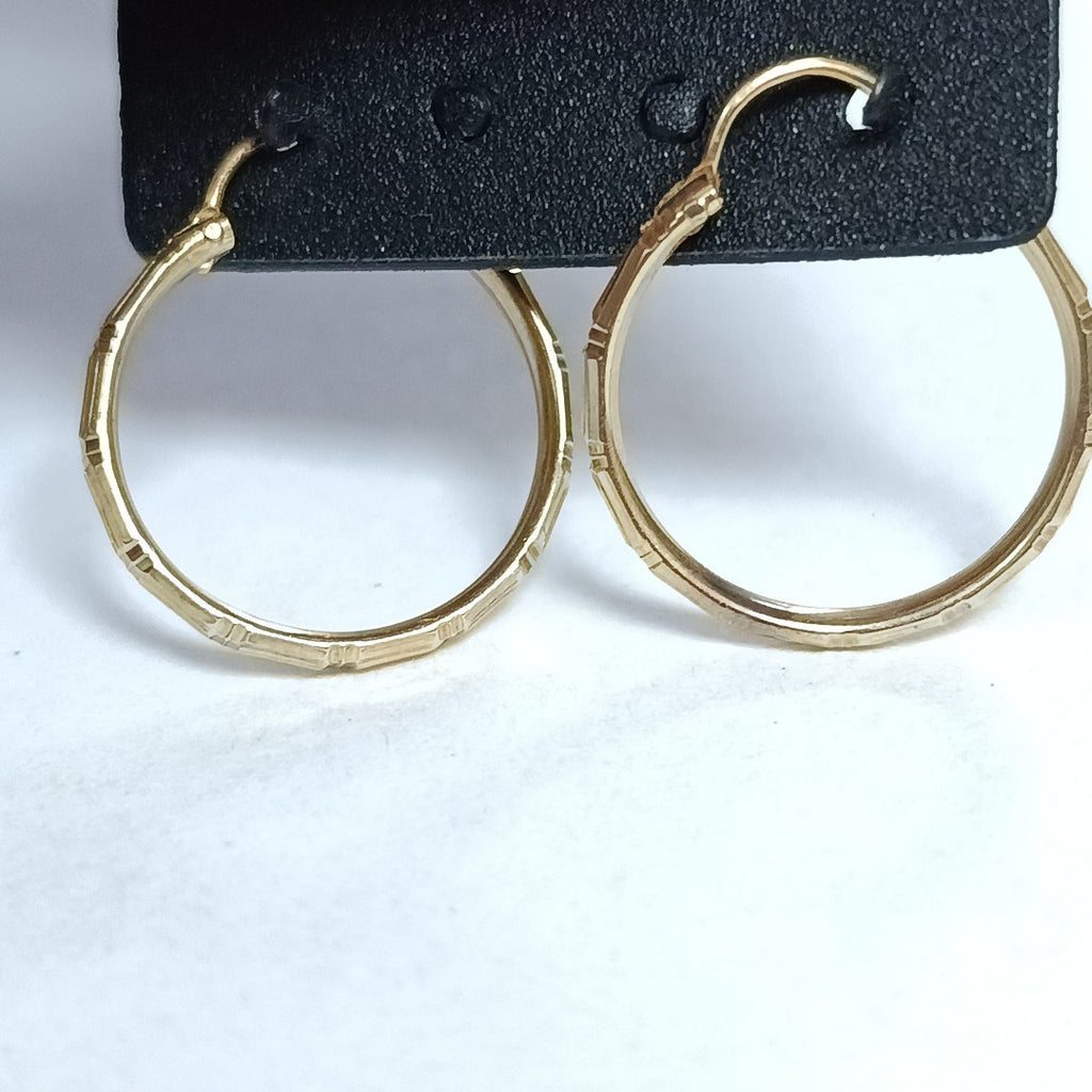 ARRACADAS PAR ORO 10 K 1,60 GRMS (SEMINUEVO)