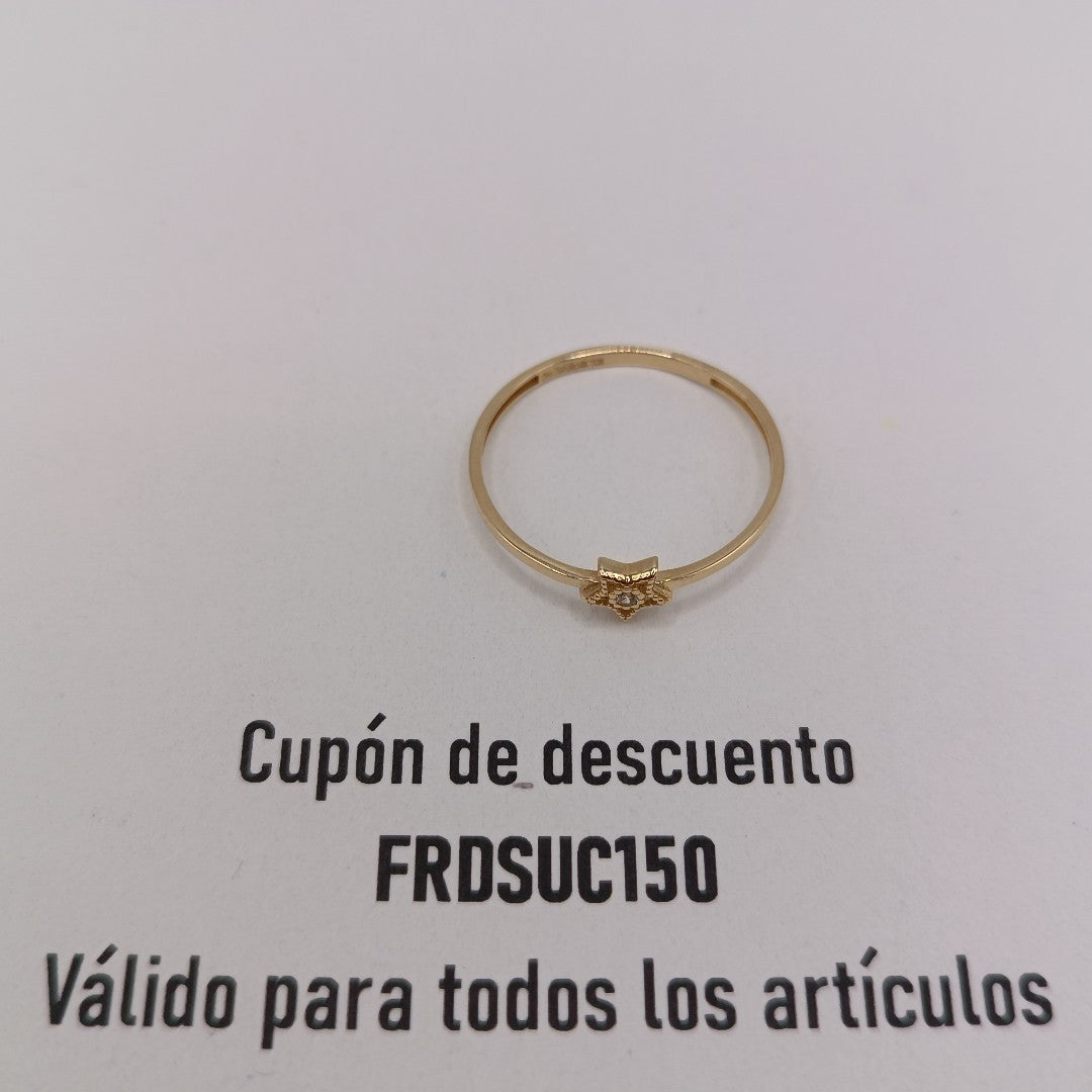 ANILLOS DAMA ORO 14K 0.9 (NUEVO)
