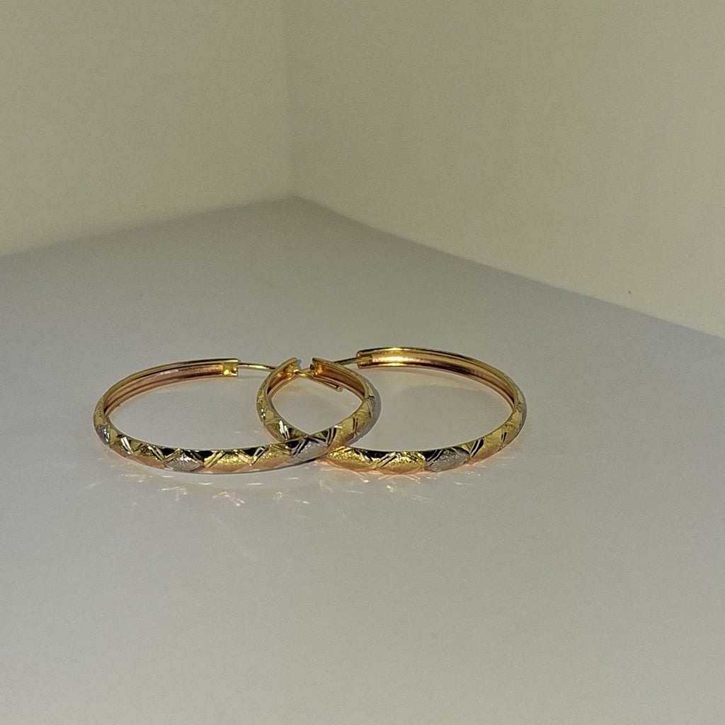ARRACADAS PAR ORO COMBINADO 10 K 3.7 GRMS (SEMINUEVO)