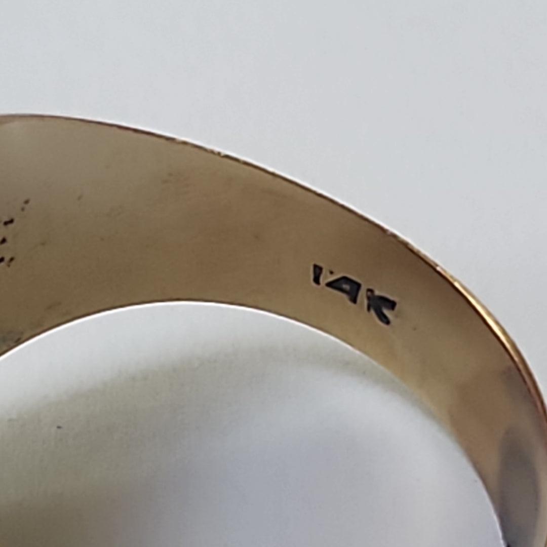 ANILLO ORO 14 K 15.2 GRMS (SEMINUEVO)