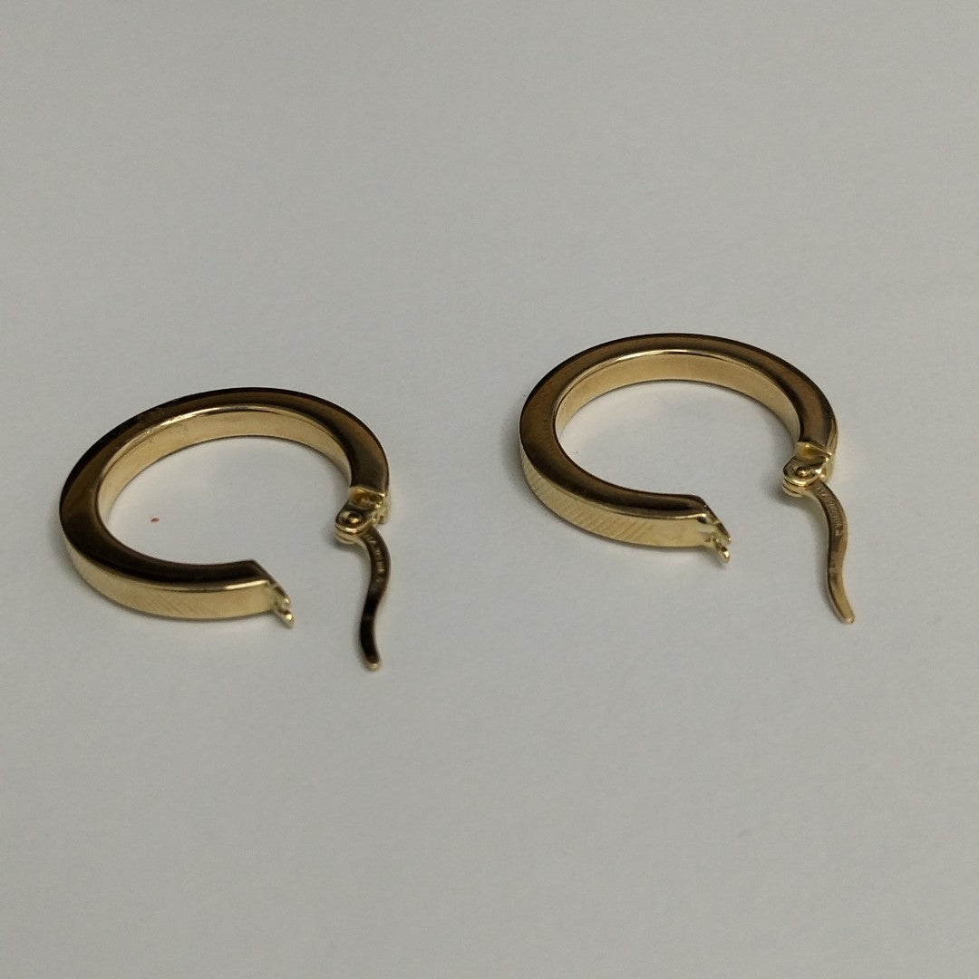 ARRACADAS ORO 10K 2.5 (NUEVO)