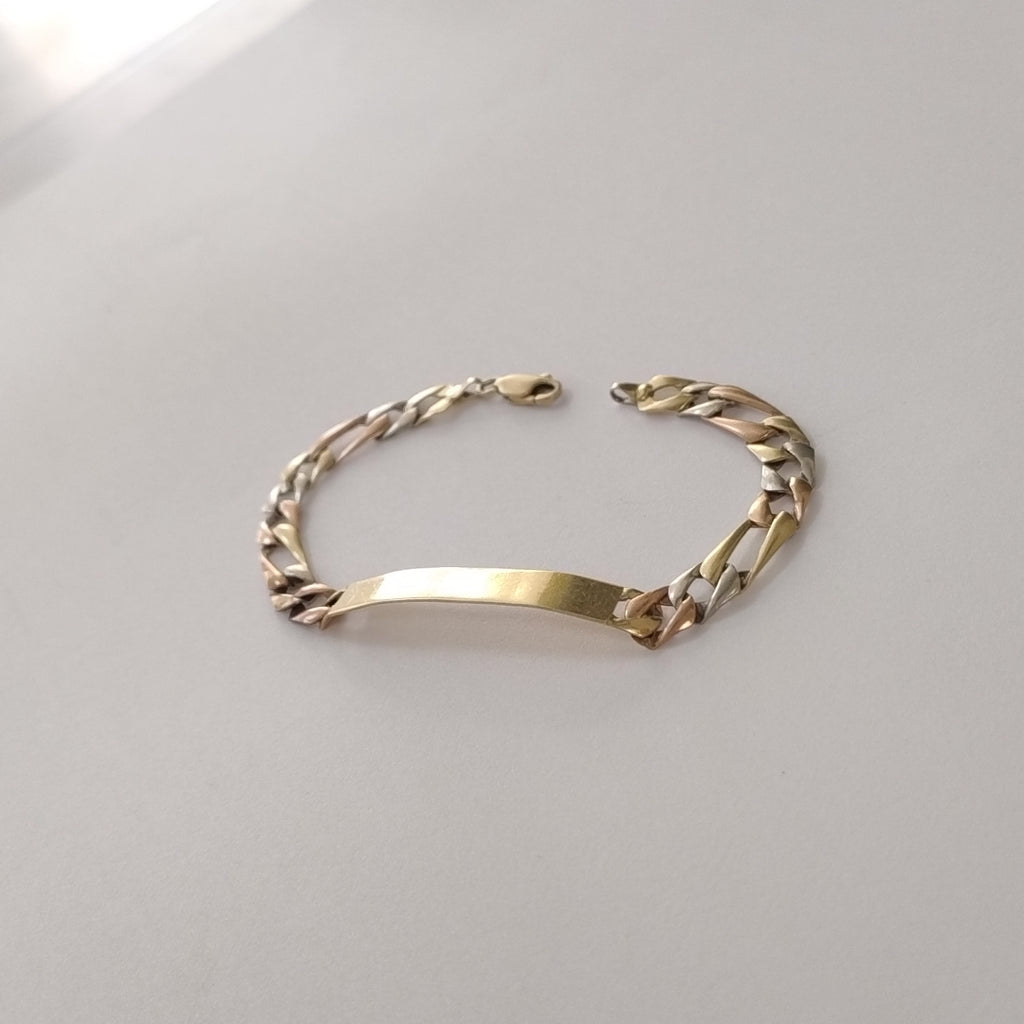 ESCLAVA ORO COMBINADO 10 K 6,90 GRMS (SEMINUEVO)
