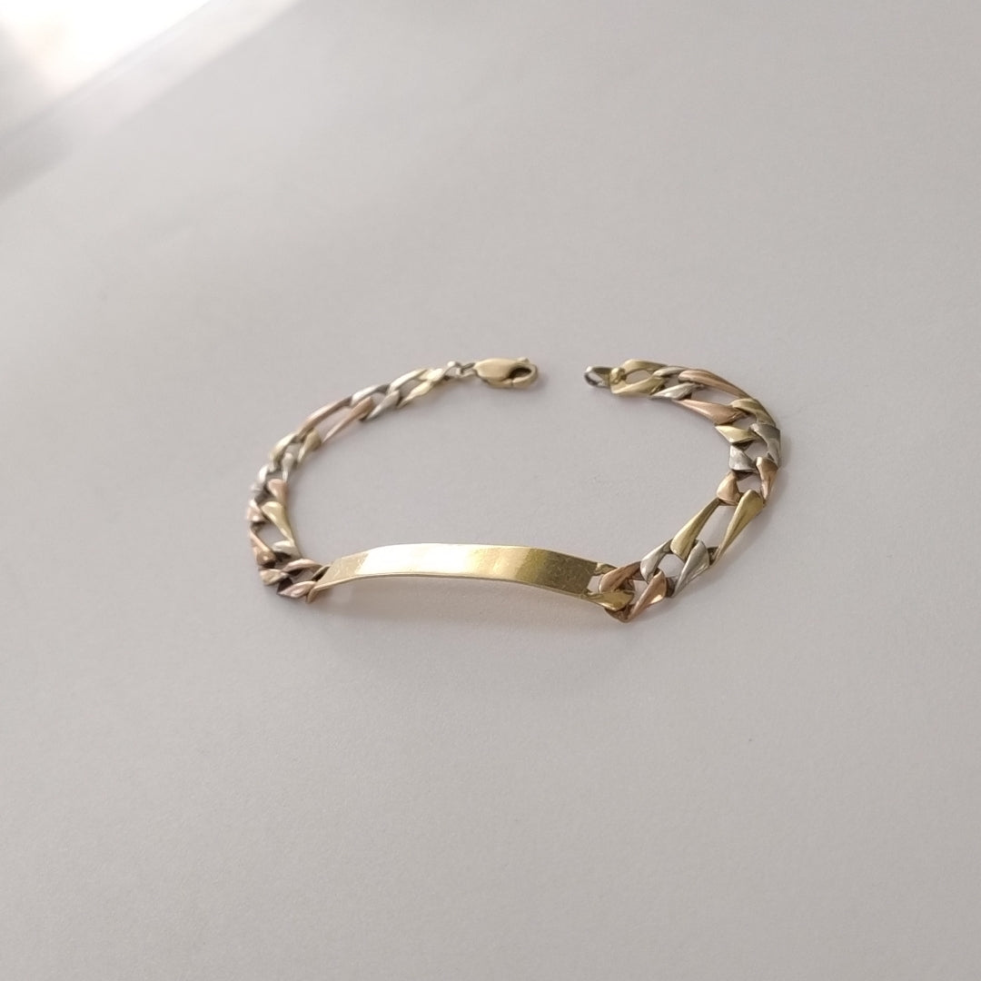 ESCLAVA ORO COMBINADO 10 K 6,90 GRMS (SEMINUEVO)