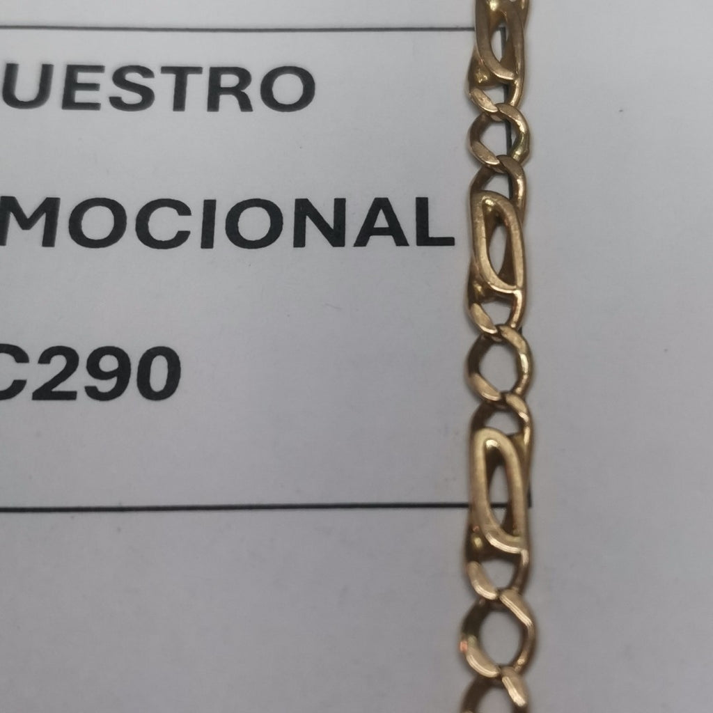 PULSERA ORO 14 K 4.6 GRMS (SEMINUEVO)