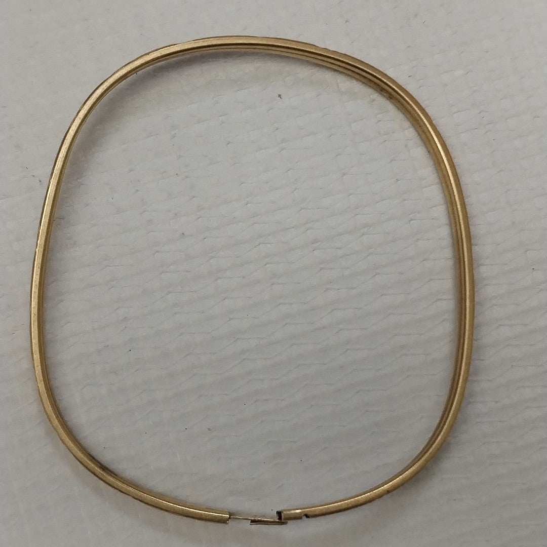 PULSERA RIGIDA ORO 14 K 4.6 GRMS (SEMINUEVO)