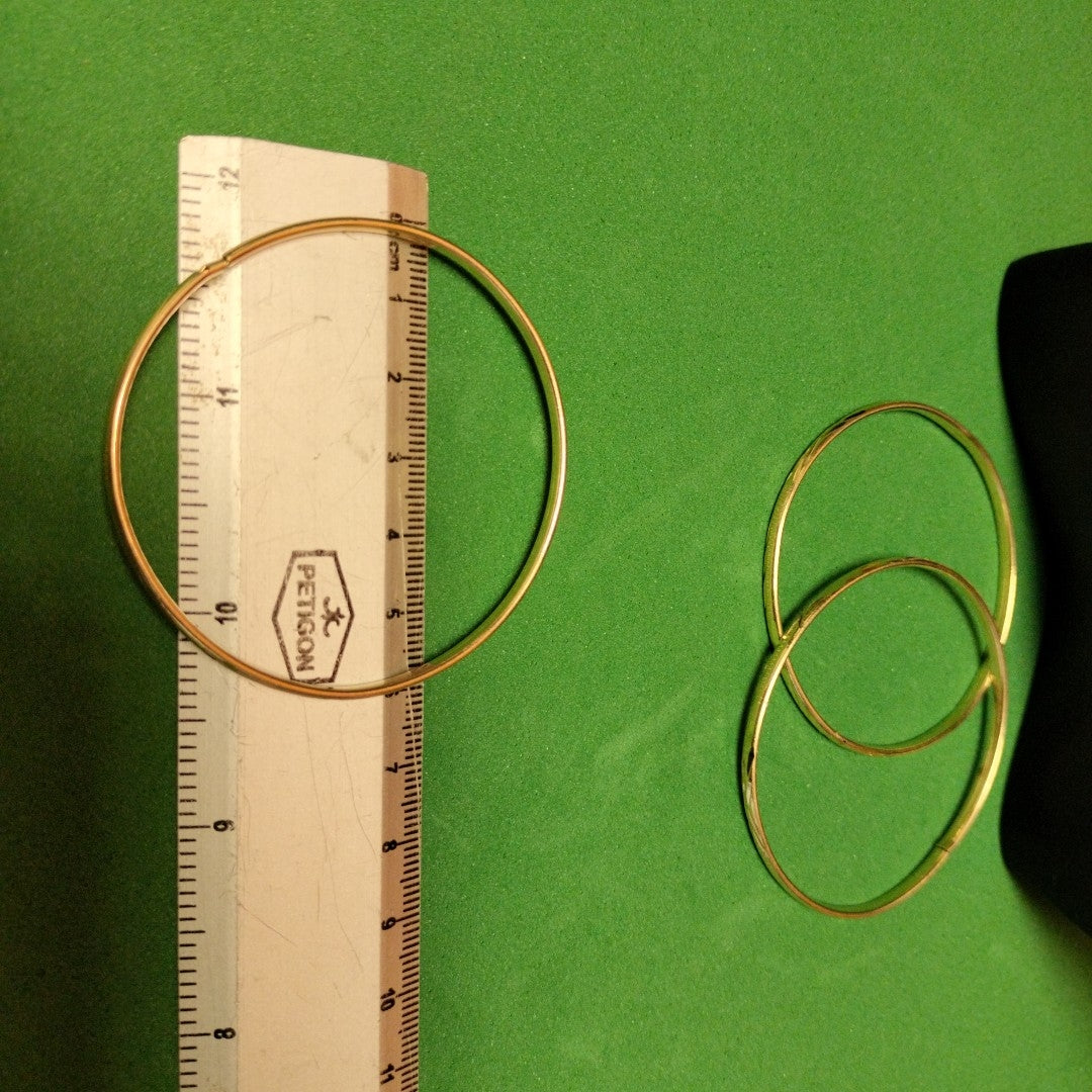 PULSERA RIGIDA ORO 14 K 10.6 GRMS (SEMINUEVO)