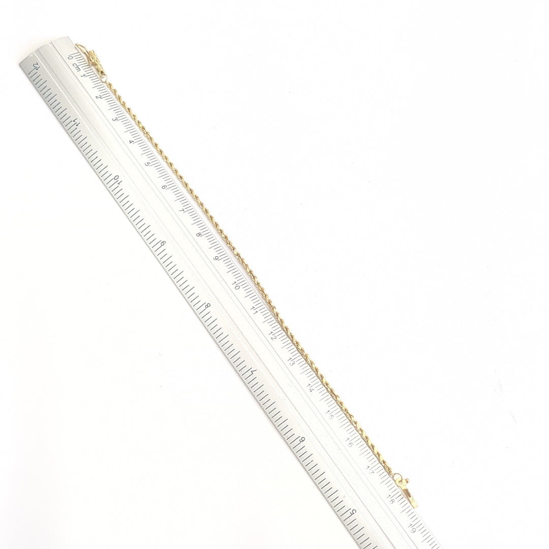 PULSERA ORO 14 K 2,10 GRMS (SEMINUEVO)