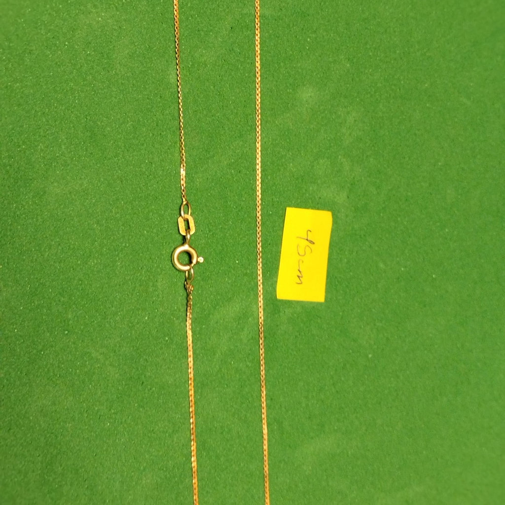 CADENA ORO 14 K 1.2 GRMS (SEMINUEVO)