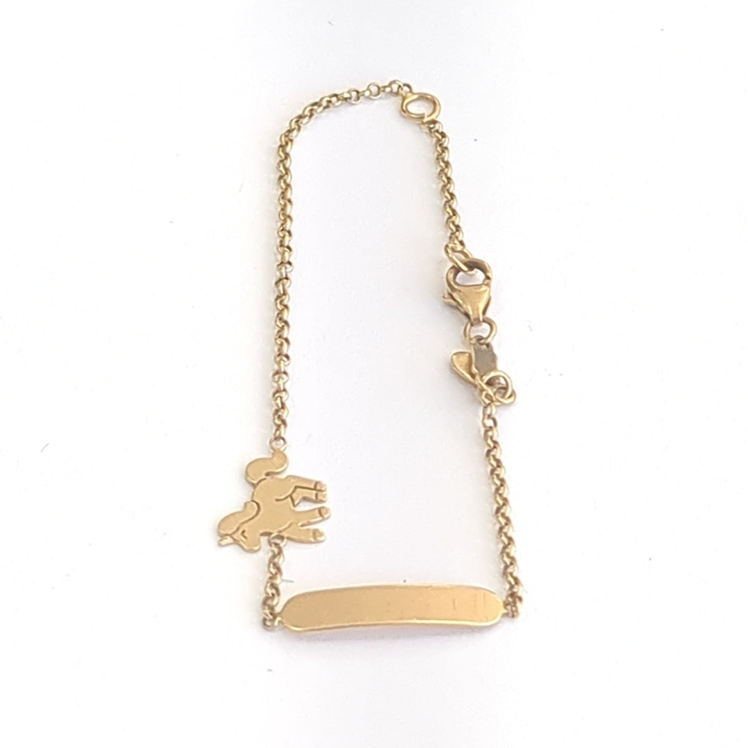 ESCLAVA ORO 18 K 2,10 GRMS (SEMINUEVO)