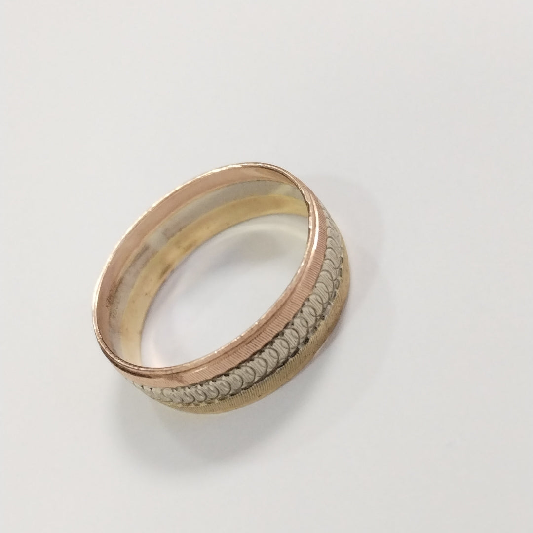 ARGOLLA ORO, ORO COMBINADO 10 K 2 GRMS (SEMINUEVO)