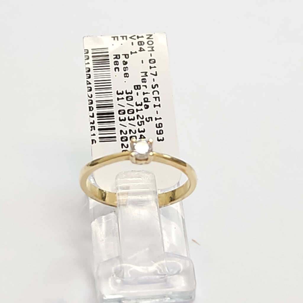 ANILLITO ORO 14 K 1.6 GRMS (SEMINUEVO)
