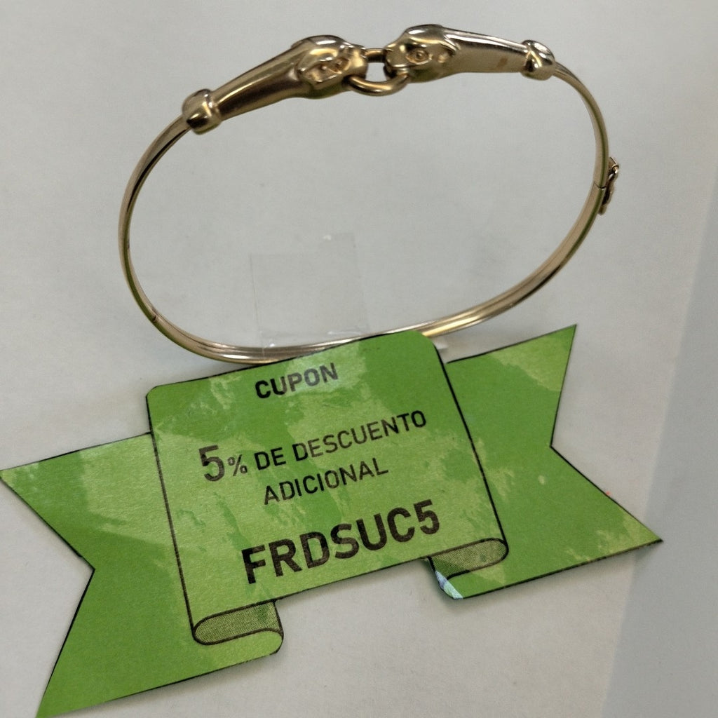 PULSERA RIGIDA ORO 12 K 8.6 GRMS (SEMINUEVO)