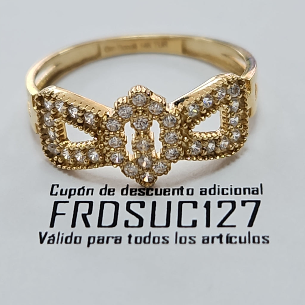 ANILLOS DAMA ORO 14K 1.5 (NUEVO)
