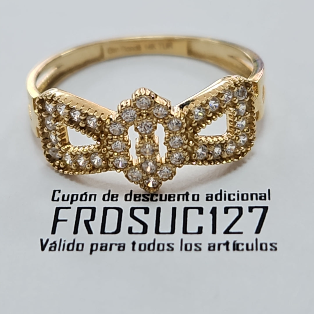 ANILLOS DAMA ORO 14K 1.5 (NUEVO)