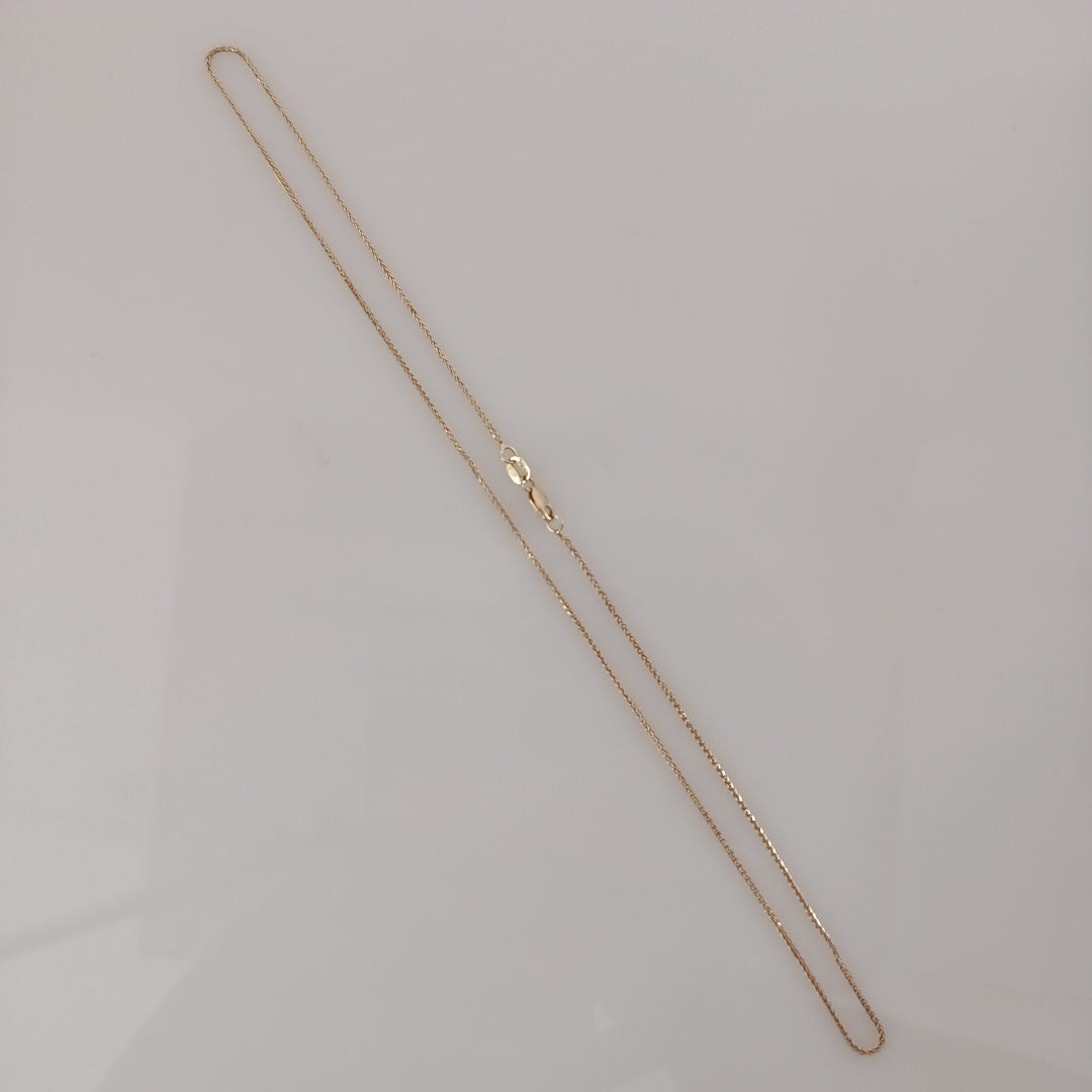 CADENA ORO 14 K 2.2 GRMS (SEMINUEVO)