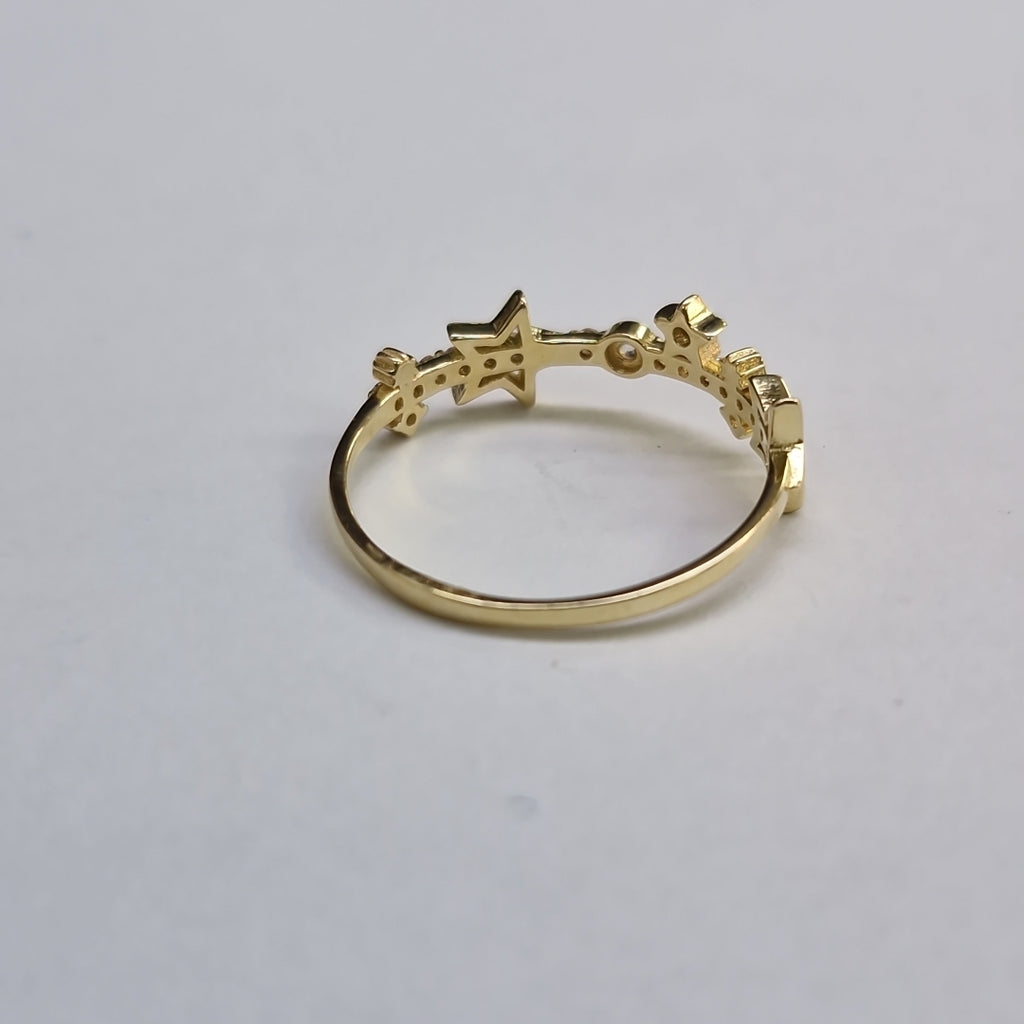 ANILLOS DAMA ORO 14K 1.5 (NUEVO)