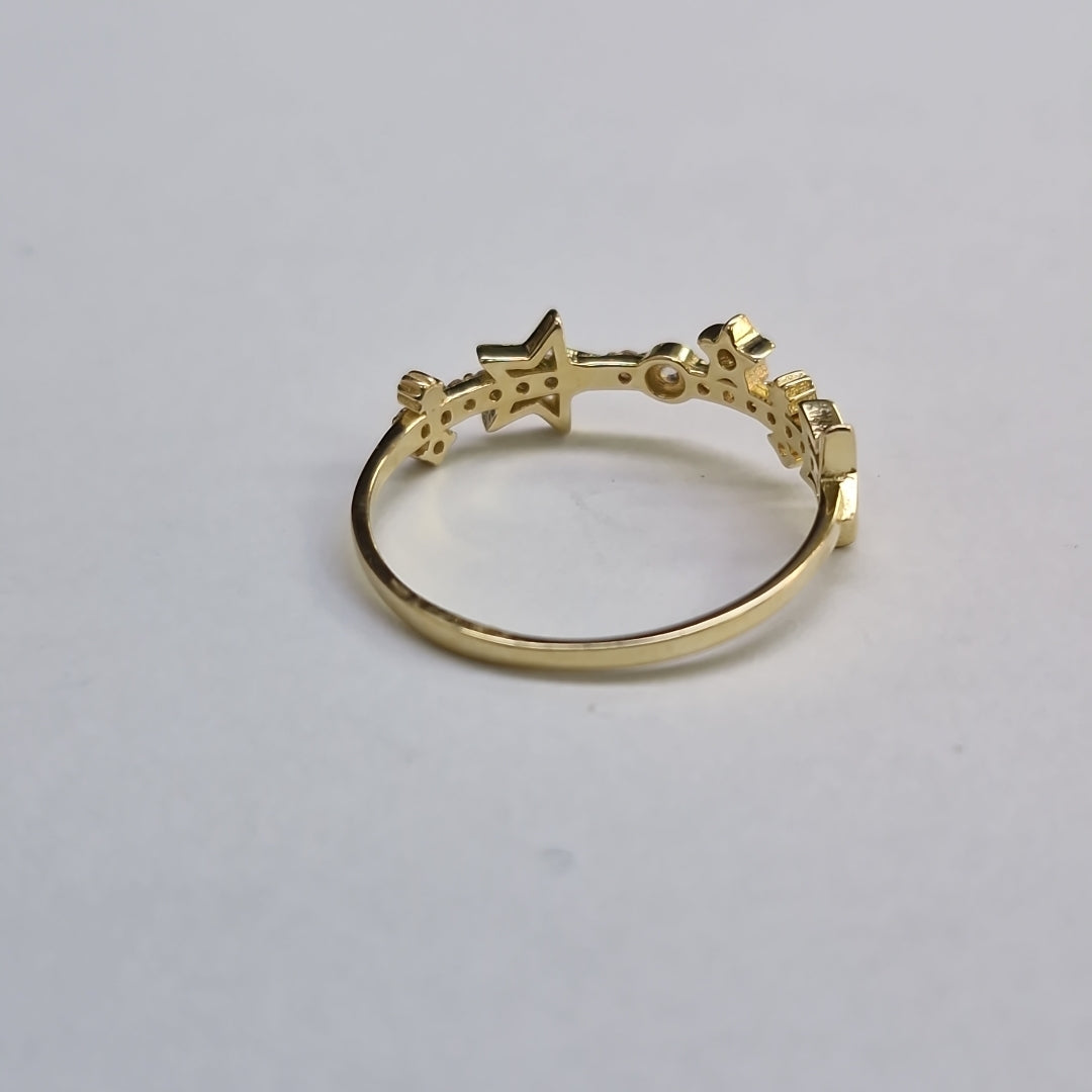 ANILLOS DAMA ORO 14K 1.5 (NUEVO)