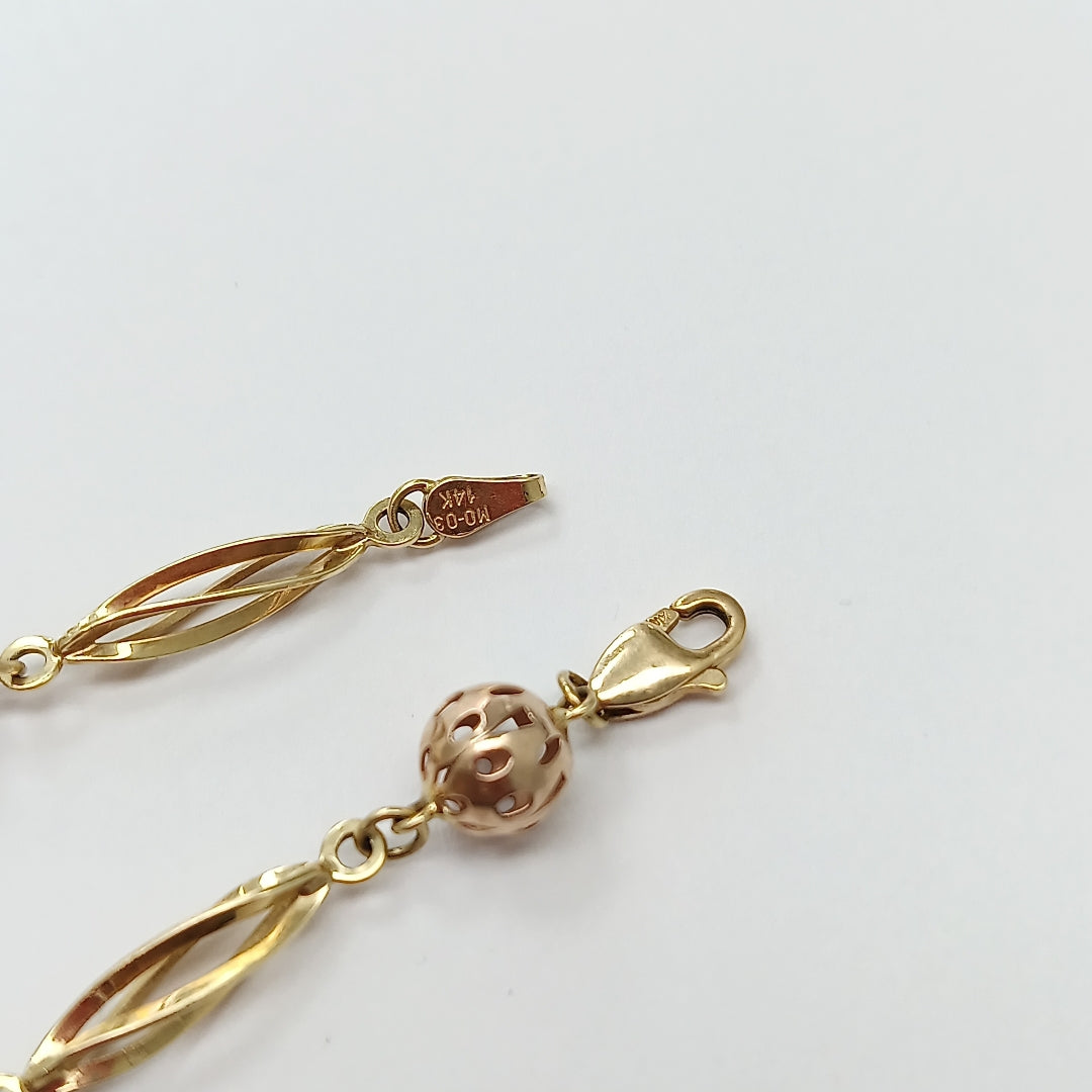 PULSERA ORO 14 K 4 GRMS (SEMINUEVO)
