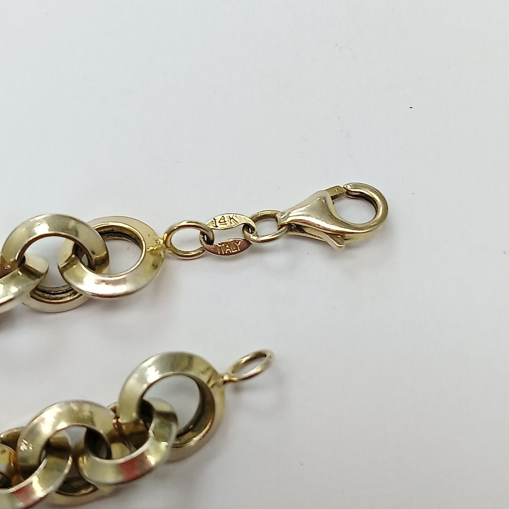 PULSERA ORO 14 K 9.8 GRMS (SEMINUEVO)