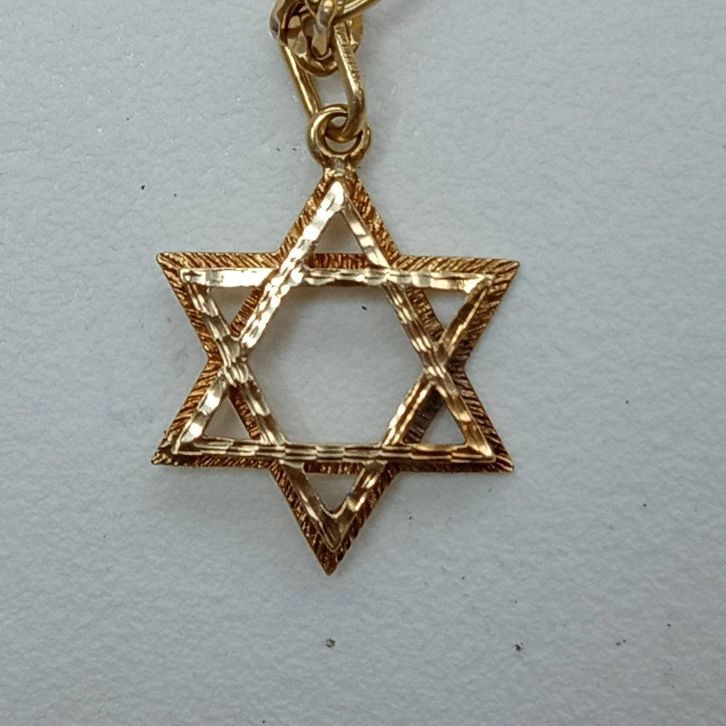 CADENA, DIJE ORO 14 K 14.4 GRMS (SEMINUEVO)