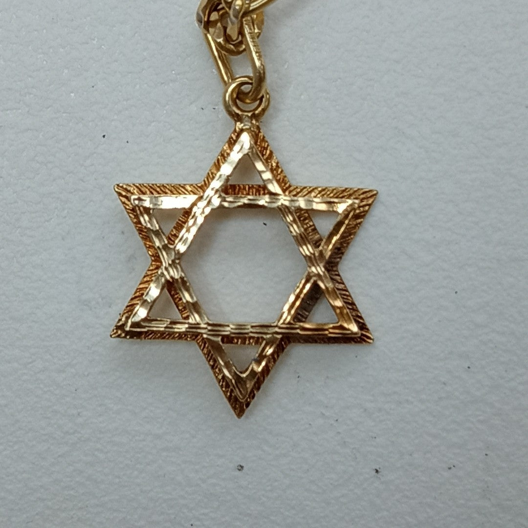 CADENA, DIJE ORO 14 K 14.4 GRMS (SEMINUEVO)