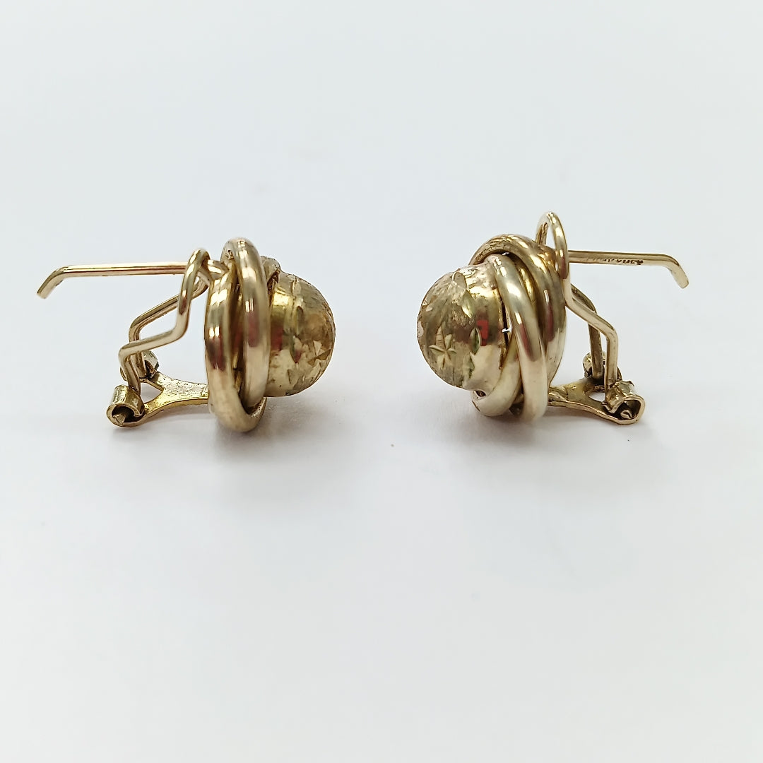 ARETES PAR ORO 8 K 4.7 GRMS (SEMINUEVO)