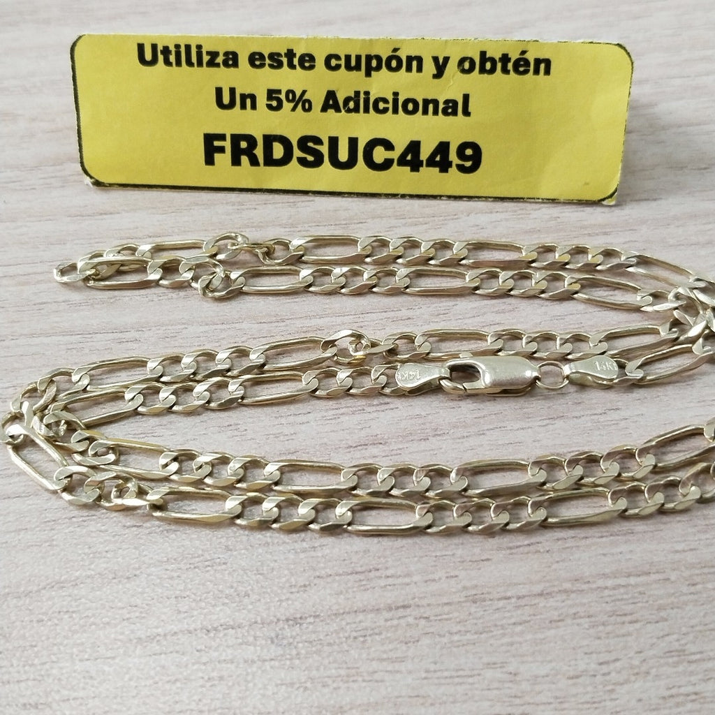 CADENA ORO 14 K 11.1 GRMS (SEMINUEVO)