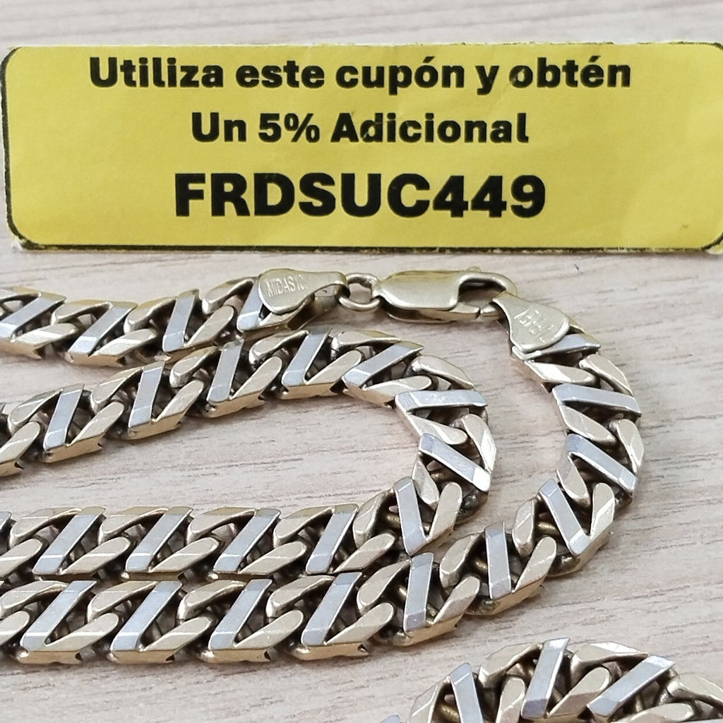 CADENA ORO 10 K 58.4 GRMS (SEMINUEVO)