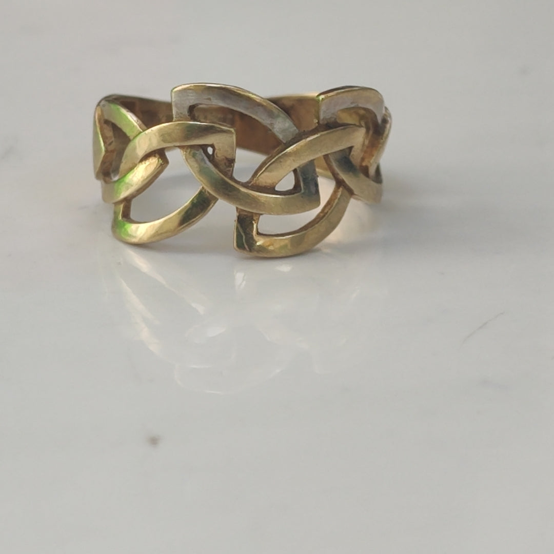 ANILLO ORO 10 K 2.2 GRMS (SEMINUEVO)