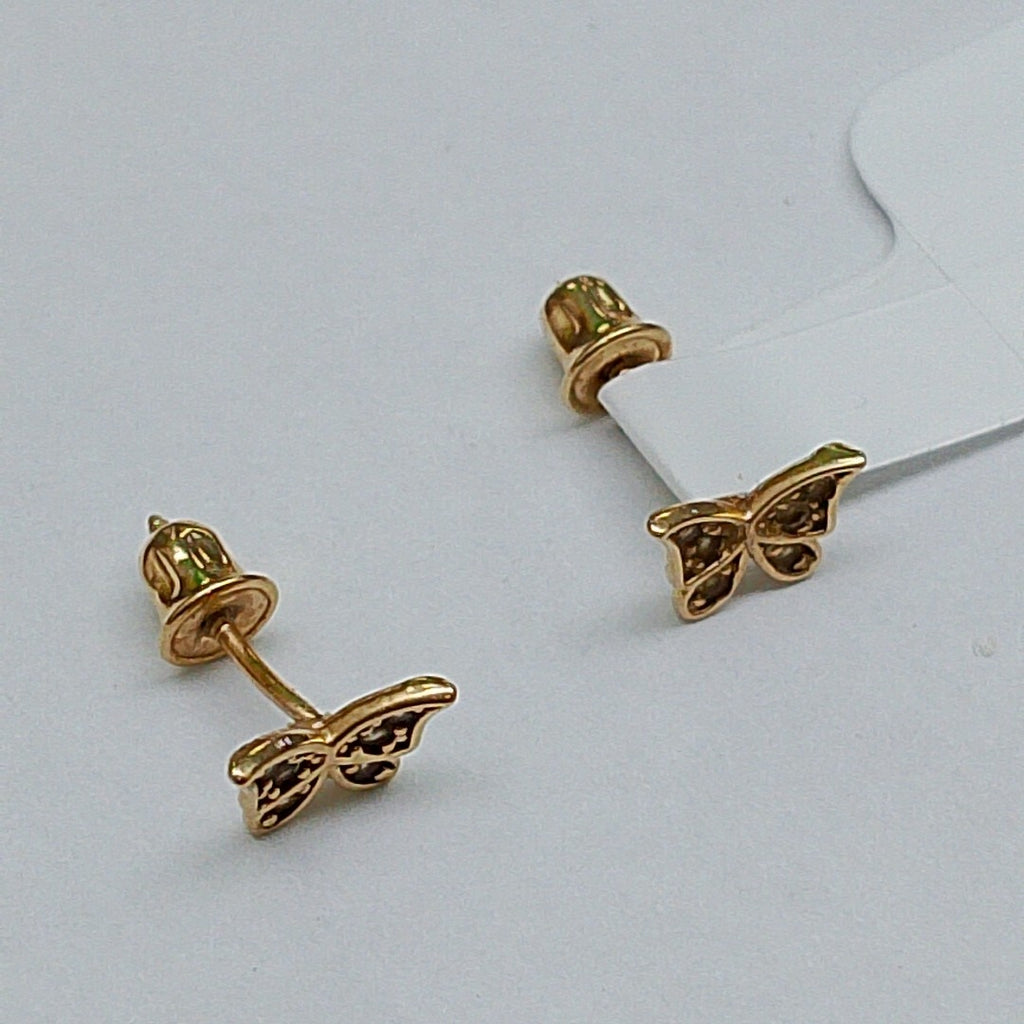 BROQUELES PAR ORO 14 K 0.4 GRMS (SEMINUEVO)