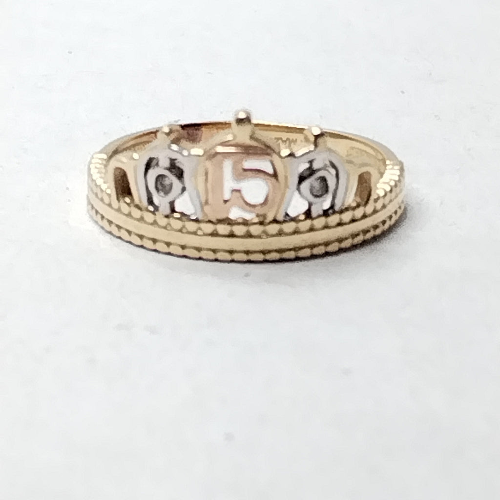 ANILLO ORO 14 K 2,10 GRMS (SEMINUEVO)