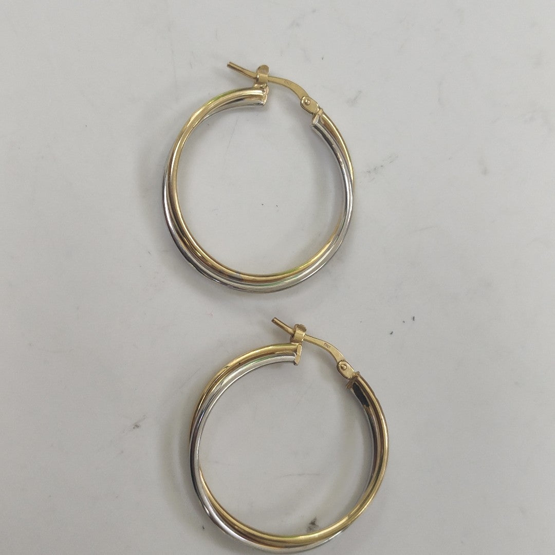 ARRACADAS PAR ORO 10 K 1.9 GRMS (SEMINUEVO)