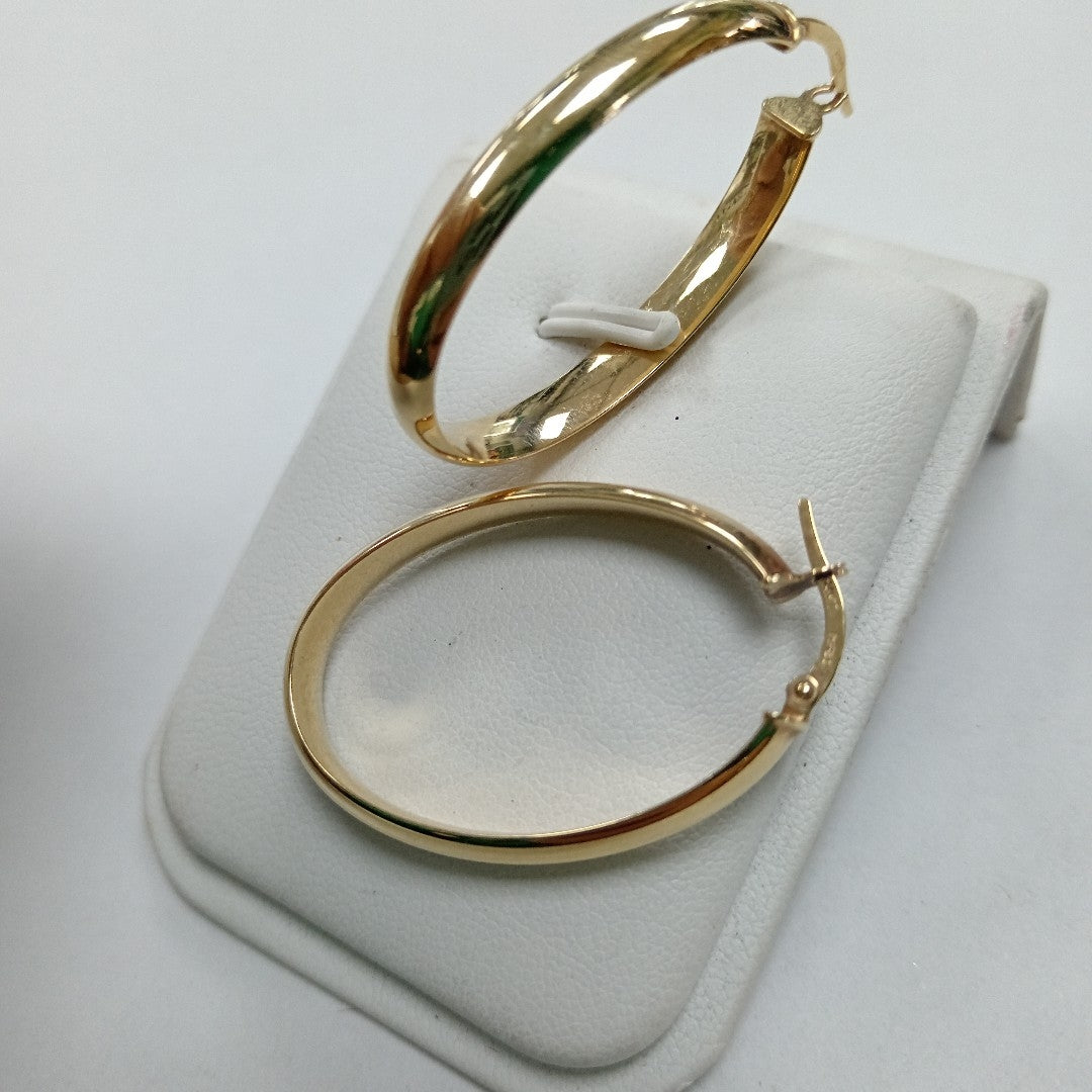 ARRACADAS PAR ORO 14 K 3.2 GRMS (SEMINUEVO)
