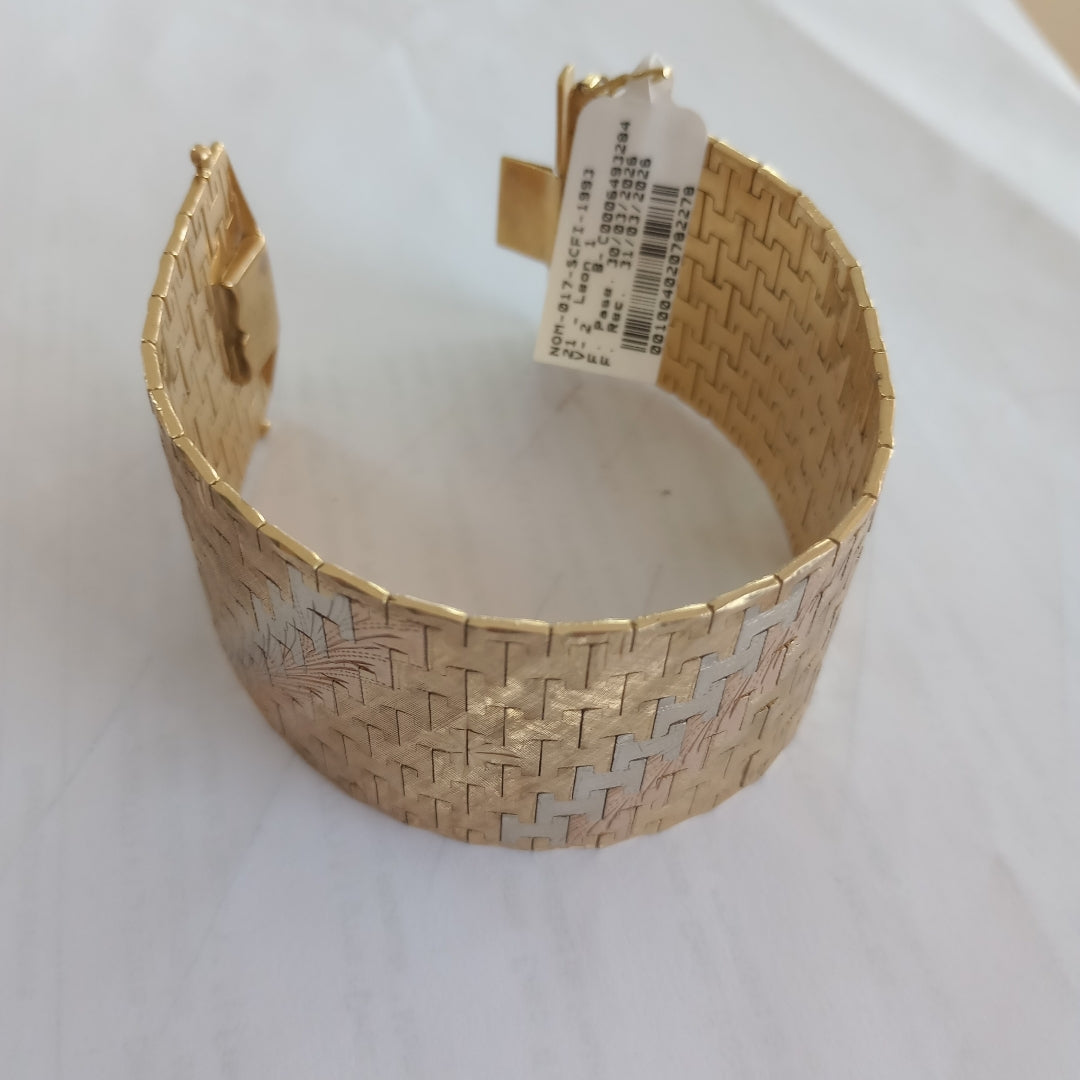 BRAZALETE ORO 18 K 106.6 GRMS (SEMINUEVO)